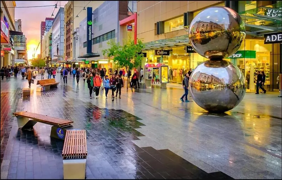 Urban Oasis Chic Cbd Suite With Wifi - Walkable 阿德莱德 0*,
